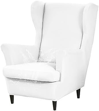 Stretch Wing Chair Slipcover for Armchair and Recliner