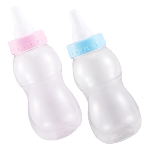 2pcs Candy Storage Bottles Coin Jars for Parties and Dried Fruits