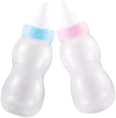 Bottle Shape Candy Jar With Sealed Lid For Party Storage Organizer