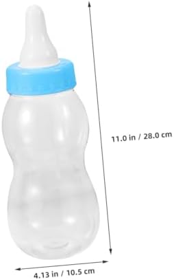 2pcs Transparent Storage Bottles for Snacks Candy and Party Favors