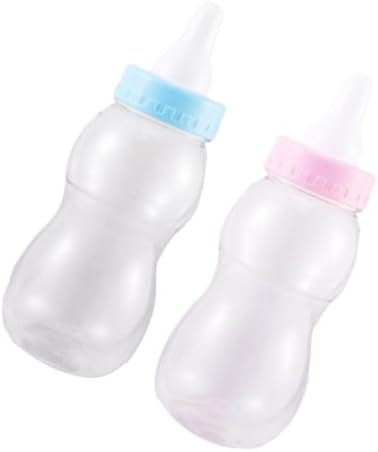 2Pcs Transparent Candy Storage Jars for Party Favors and Treats