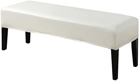 HFCNMY Waterproof PU Dining Bench Cover - Beige