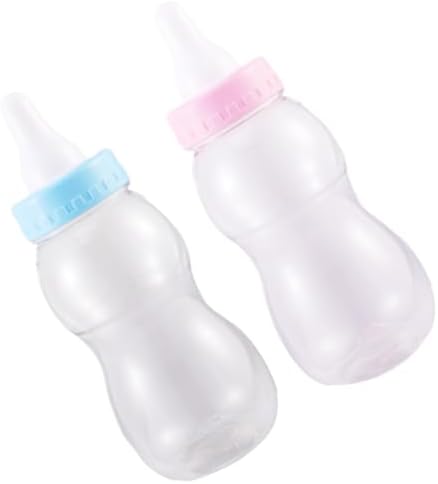 Bottle Shape Candy Jar With Sealed Lid For Party Storage Organizer