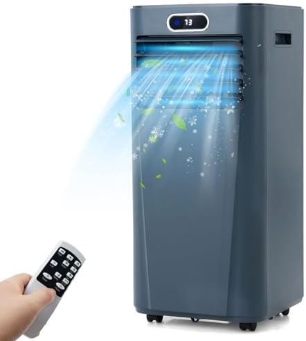 DORTALA Portable AC Unit 8000 BTU Dark Blue