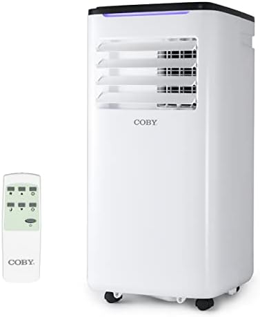 Coby CBPAC710 3-in-1 Portable Air Conditioner 10000 BTU White