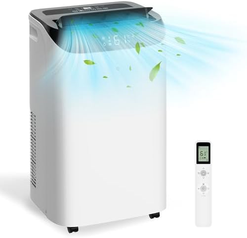 14000 BTU Portable AC Unit Cools Up to 700 Sq Ft
