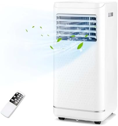 SIMOE 8000BTU Portable AC with Dehumidifier and Fan Mode