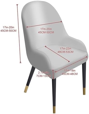 Cloudpower Stretch Wingback Chair Covers Slipcover