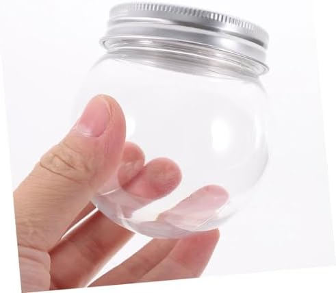 Alipis 40pcs Clear Plastic Candy Storage Jars With Lids