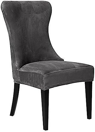 Lovehouse Velvet Wingback Chair Covers 2 Pack
