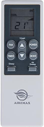 14000 BTU Portable Air Conditioner with Dehumidifier White
