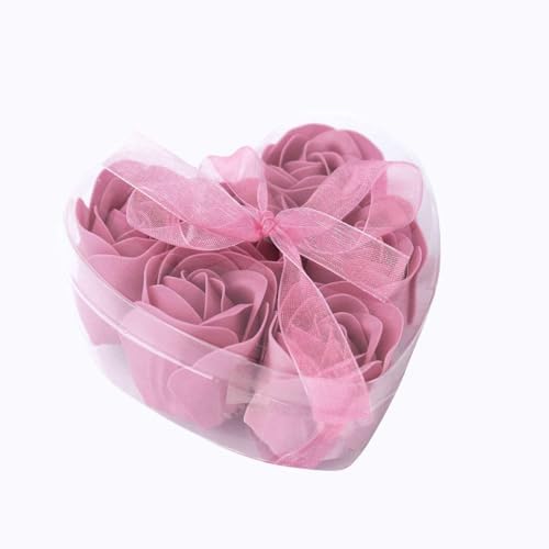 Efavormart 4 Pack Dusty Rose Scented Soap Party Favors