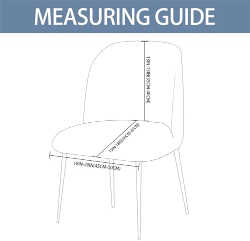 2 Pack Velvet Chair Slipcovers for Dining Room