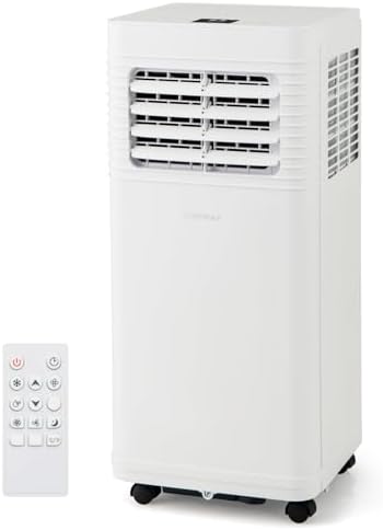 COSTWAY 9000 BTU Portable AC with Fan Dehumidifier