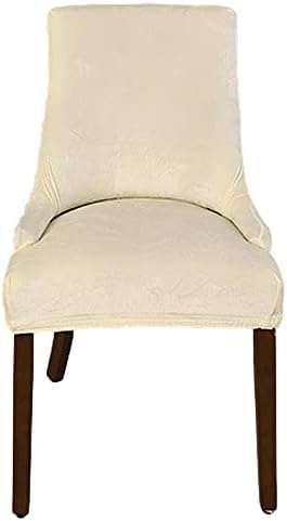 Rismart Wingback Dining Chair Covers Stretch Removable Spandex 2PCS