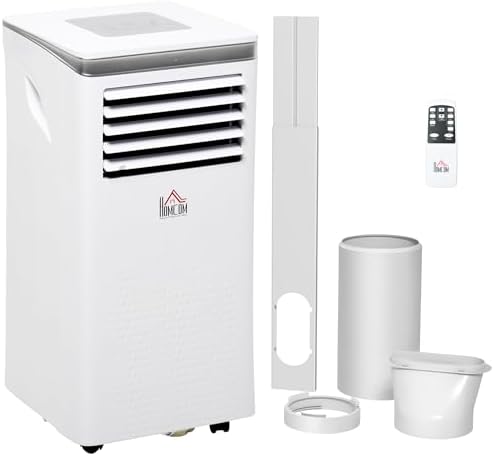 HOMCOM 8000 BTU Portable AC Unit White