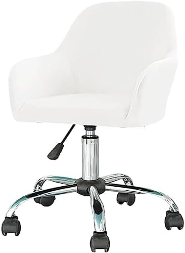 Velvet Swivel Armrest Curved Back Chair Cover 1 Pack