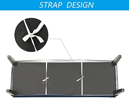 OBCREAT Velvet Dining Bench Slipcover - Peacock Blue