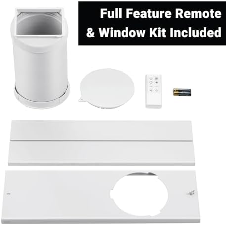 Aeric 5500 BTU Portable AC with Dehumidifier and Remote