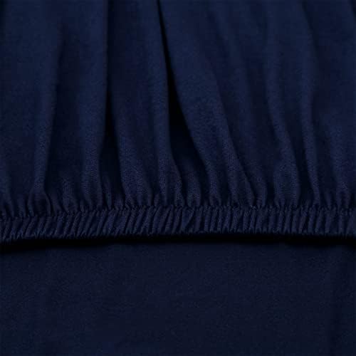 Club Chair Cover Universal Spandex Armchair Slipcover for Living Room Navy