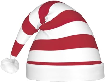 American Flag Christmas Hat with LED Lights