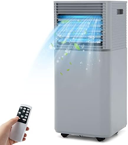 PETSITE 8000 BTU Portable Air Conditioner with Fan and Dehumidifier