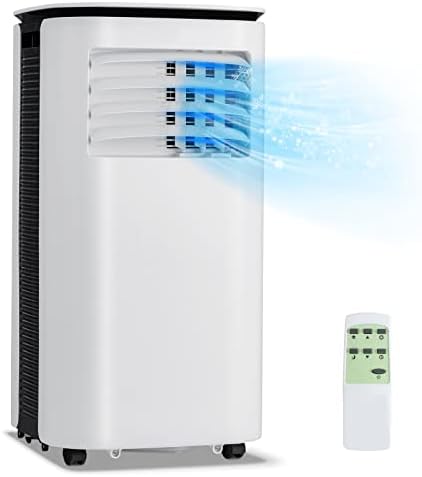 PETSITE 9000 BTU Portable AC Unit 3 in 1 Cooling Fan Dehumidifier