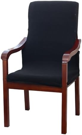 Deisy Dee Stretch Arm Chair Covers Black