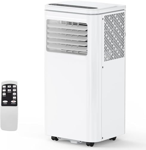 JustSmart 8000Btus Portable Air Conditioner 3-in-1 Cooling Dehumidifier Fan