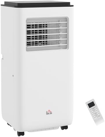 HOMCOM Portable Air Conditioner 823058V81WT White