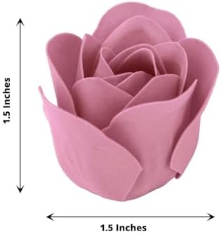 Efavormart 4 Pack Dusty Rose Scented Soap Party Favors