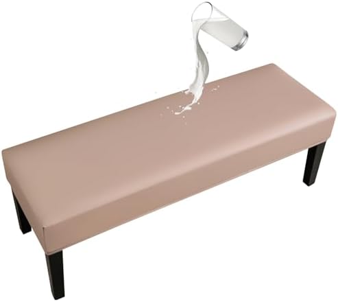 FUANGUI Waterproof Bench Cover Stretch Fit for Dining Chairs and Benches