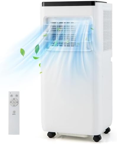 DORTALA 8000 BTU Portable Air Conditioner with Fan and Dehumidifier