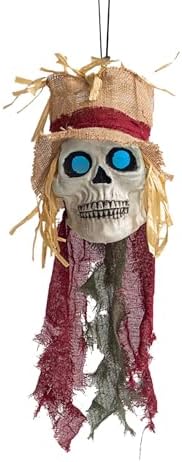 Skeleton Hanging Decorations with Eerie Eye Design