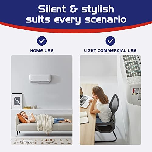 Pioneer WYS012G-20 Wall Mount Ductless Inverter Mini Split Heat Pump