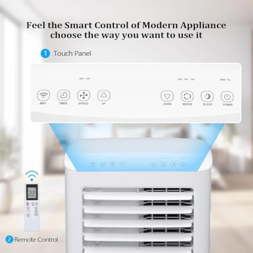 Luko 10000 BTU Portable Air Conditioner with Heat and Fan