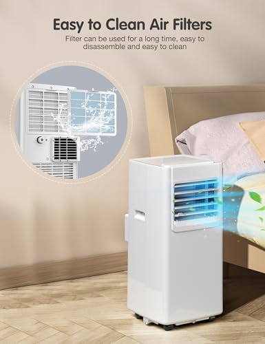 VCK 8000 BTU Portable Air Conditioner with Fan Dehumidifier