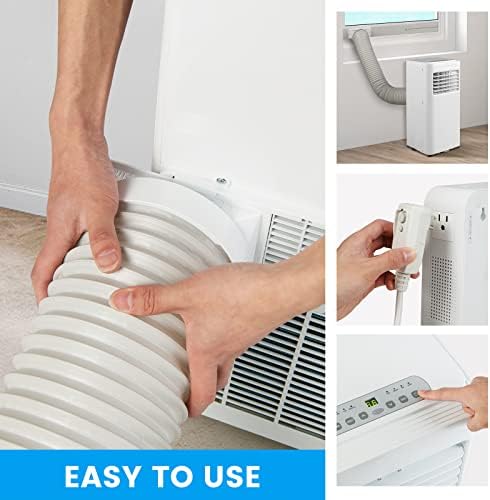 PETSITE 10000 BTU Portable AC Unit with Remote and 24H Timer