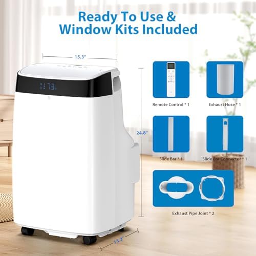 TROPOW 10000BTU Portable Air Conditioner 3-in-1 AC Unit