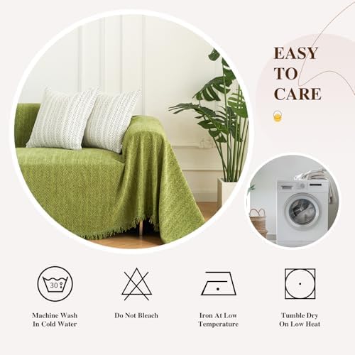 Nobildonna Waterproof Sofa Slipcover with Tassel