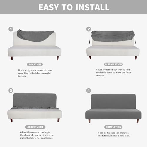 Easy-Going 100 Waterproof Futon Cover for Kids and Pets