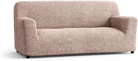 PAULATO BY GAICO Sofa Slipcover - Stretch Fit - Soft Polyester - Blush Taupe