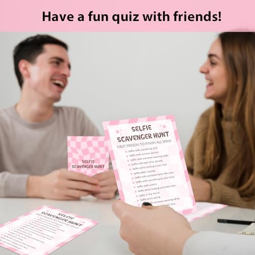 Birthday Scavenger Hunt Game Cards Set of 20