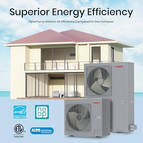 TOSOT 36000 BTU Ducted Heat Pump AC System 3 Ton Inverter Split