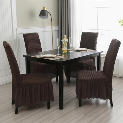 Rakila Stretch Washable Chair Covers 6 Pack