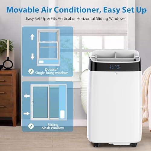 TROPOW 10000BTU Portable Air Conditioner 3-in-1 AC Unit