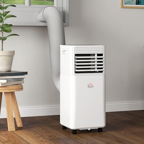 HOMCOM 10000 BTU Portable Air Conditioner With Cooling Fan and Dehumidifier