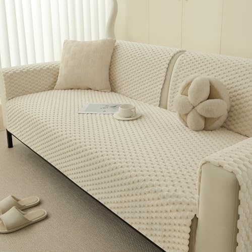 Foxdecor Dog Couch Cover 28x53 White