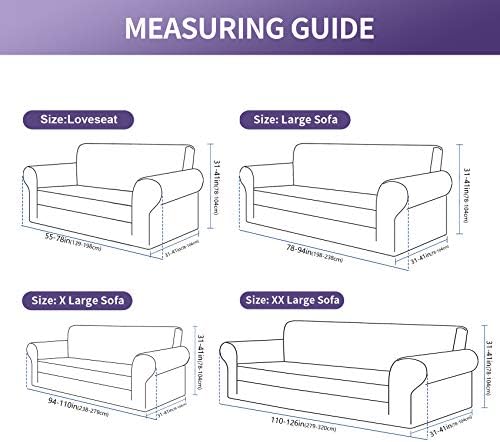 Joccun Stretch Couch Cover for 3 Cushion Sofa