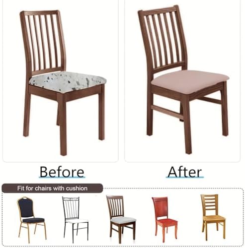 Waterproof Stretch Dining Chair Covers Removable and Washable